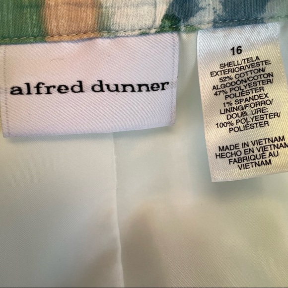 ALFRED DUNNER FLORAL BLAZER WITH POCKETS Size 16 - Picture 5 of 7